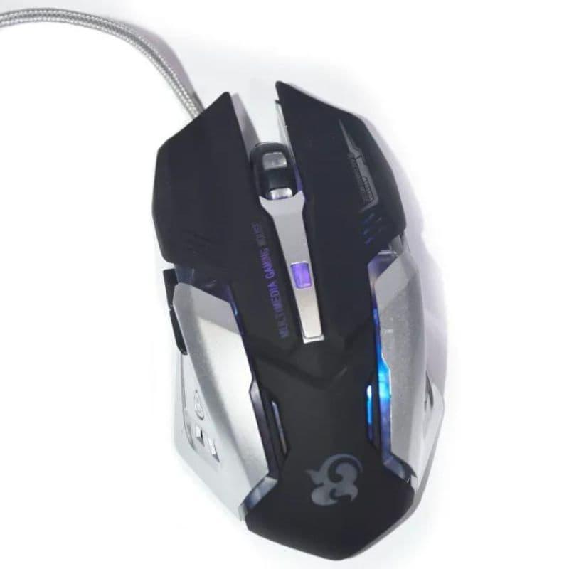 C25 Wired Optical Gaming Mouse, RGB LED, High Precision, USB Wired, Ergonomic, Comfort for PC Gamers